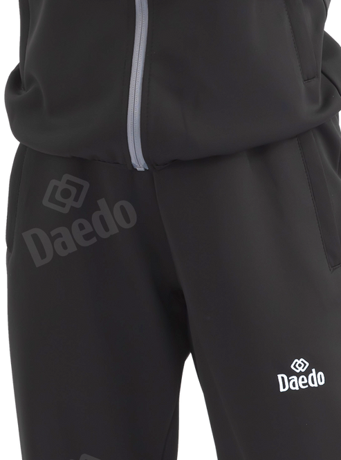 CHANDAL CON CAPUCHA GRIS/NEGRO