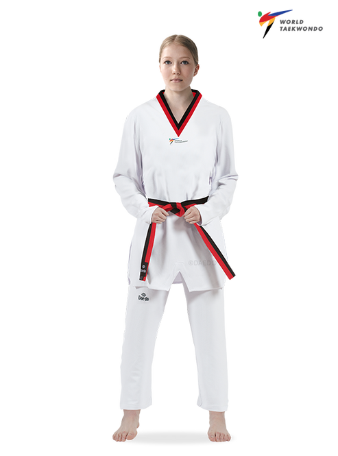 DOBOK COMPETICIÓN WT CUELLO POOM