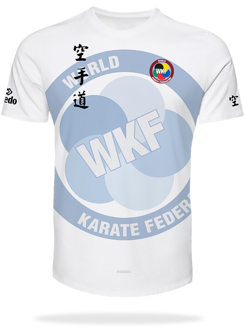 CAMISETA WKF FULL PRINT BLANCO