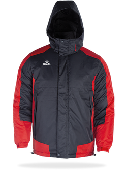PARKA NEGRA/ROJA