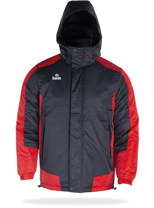 PARKA NEGRA/ROJA