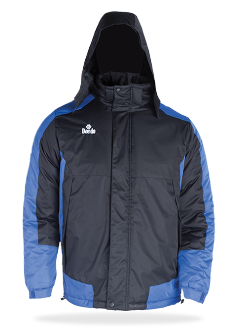 PARKA NEGRA/AZUL