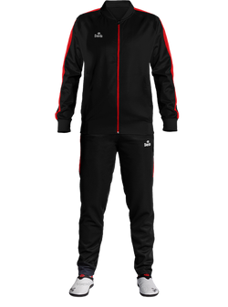 CHANDAL SLIM FIT NEGRO/ROJO