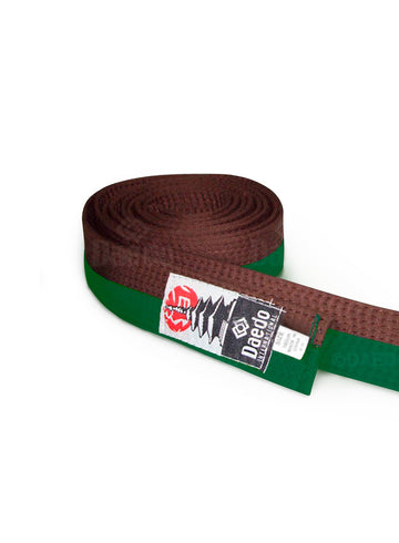 240CM CINTURON KYOKUSHIN KAI VERDE/MARRON