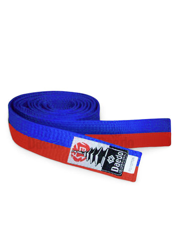 240CM CINTURON KYOKUSHIN KAI AZUL/ROJO