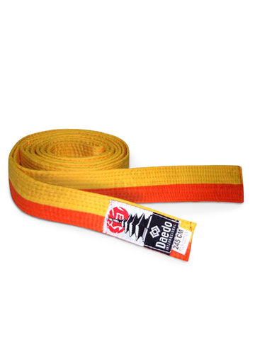 240CM CINTURON AMARILLO/NARANJA