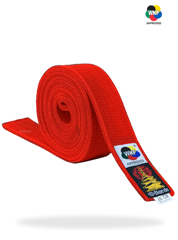 260CM CINTURON WKF ROJO NIÑO