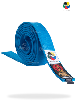 240CM CINTURON WKF GAMA ALTA AZUL NIÑO