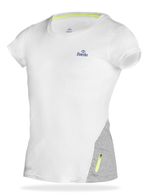 CAMISETA FIT4 MUJER (BLANCA)