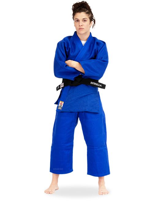 JUDOGI GOLD AZUL
