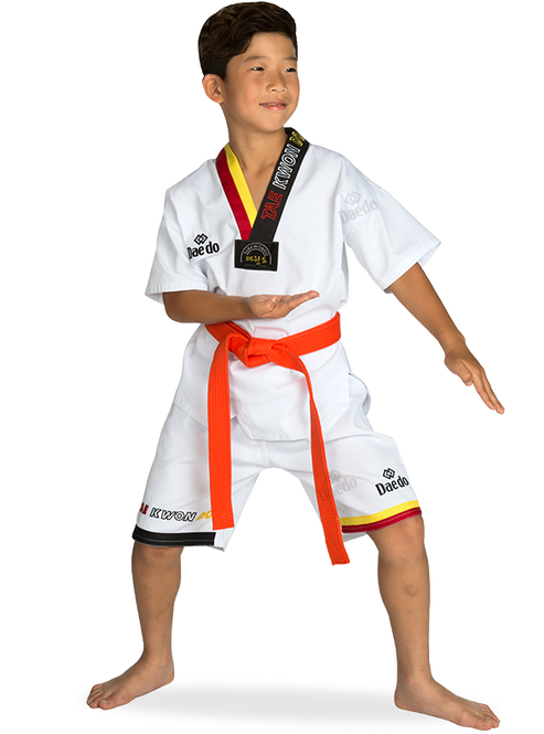 DOBOK VERANO AMARILLO/ROJO