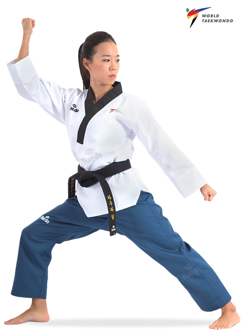 DOBOK POOMSAE DAN FEMENINO WT