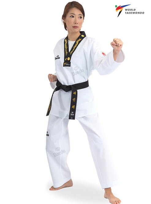 DOBOK GRAND MASTER CON FENIX BORDADO