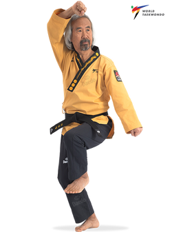 DOBOK GRAN MASTER POOMSAE CON EL FENIX BORDADO