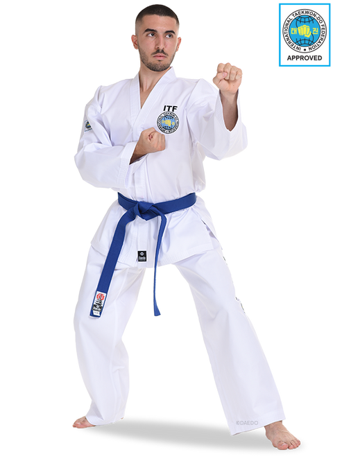 ITF APPROVED DOBOK CINTURÓN COLORES